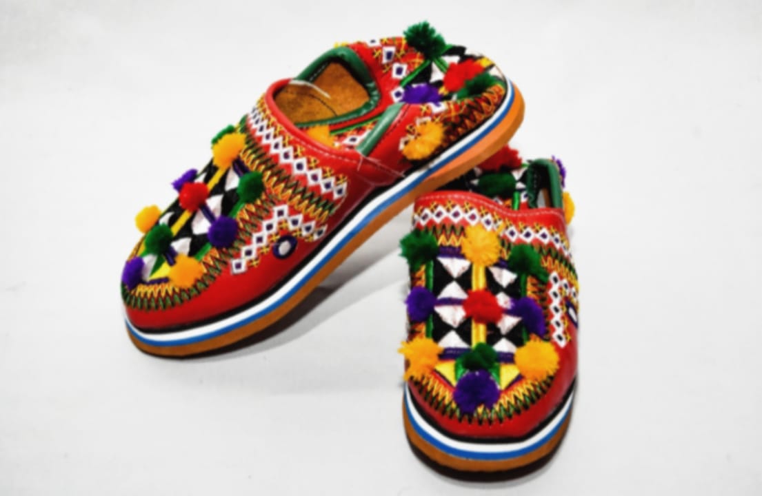Babouches Amazigh cuir naturel