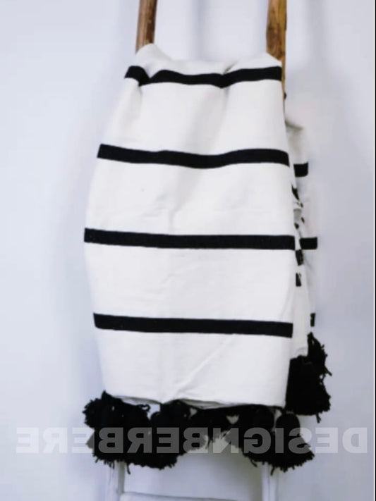 Couvre lit, drap, dessus du lit style marocain