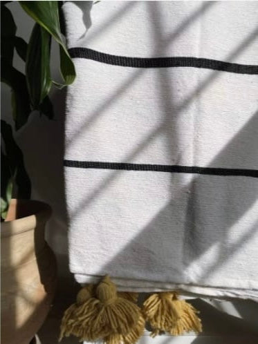 Couvre lit, drap, dessus du lit style marocain