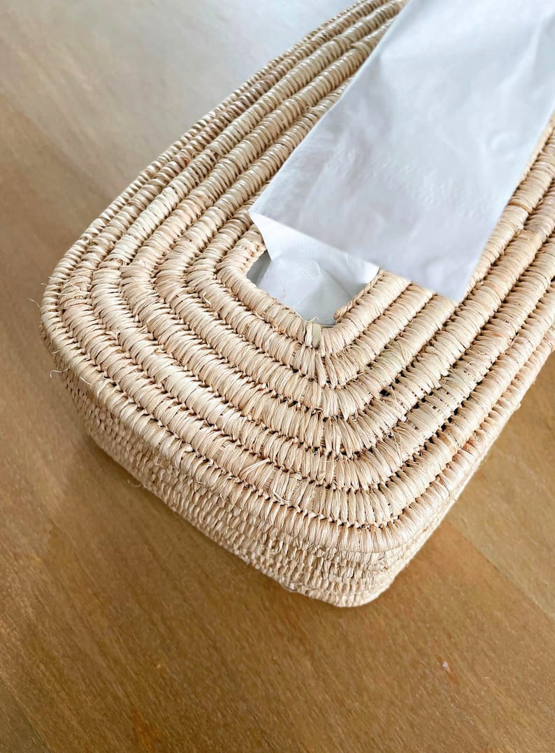 Boite à mouchoirs en beige